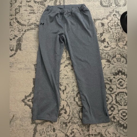 Under armor (Blue/Grey wide legged sweat pants) - Picture 1 of 2